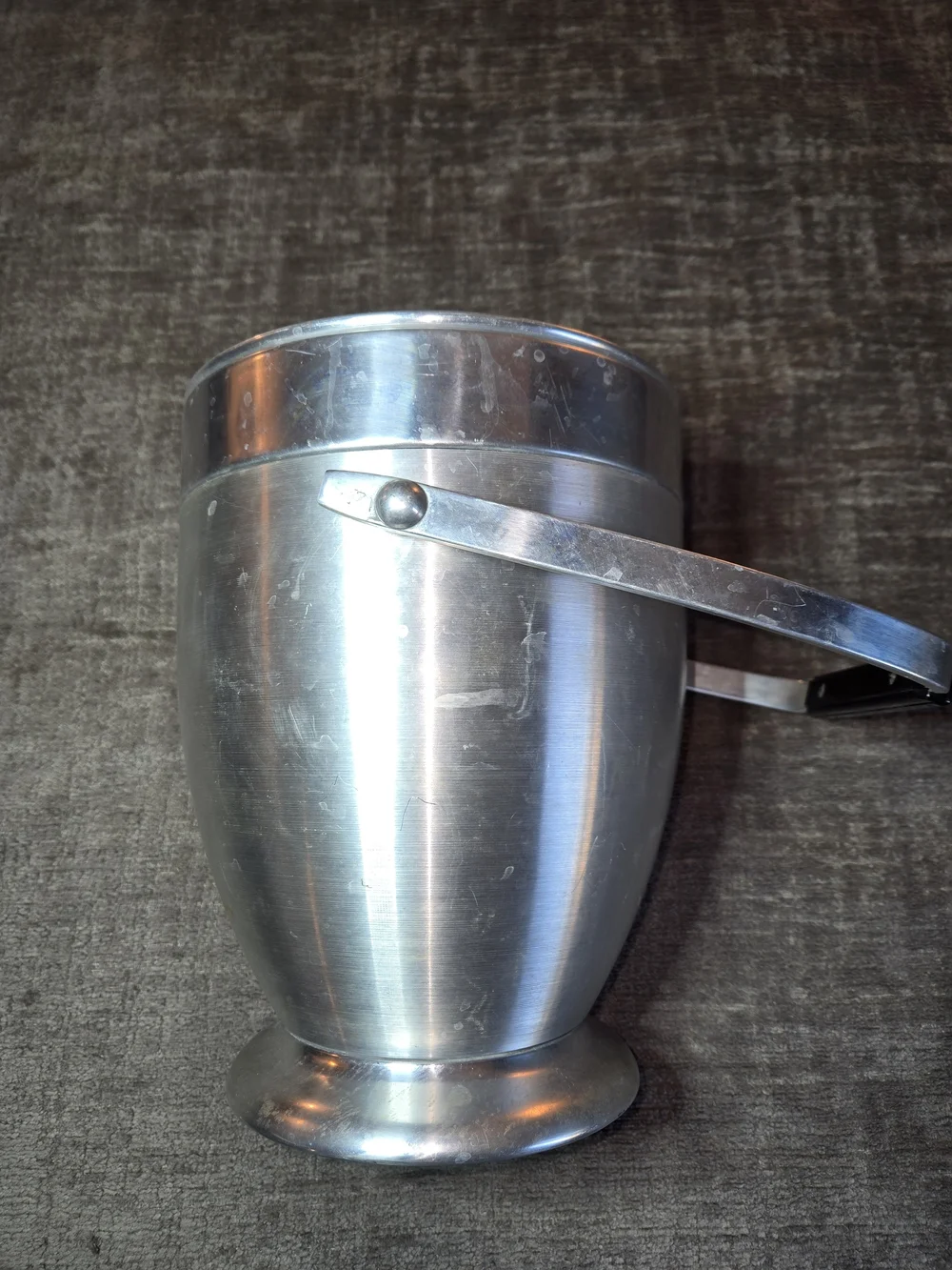 Kromex Aluminum Mid-Century Modern 1950s Vintage Tall Ice Bucket